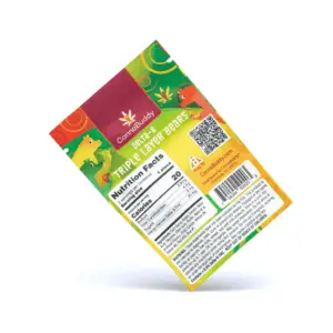 CannaBuddy Delta-8 Triple Layer Bears (40 mg Total Delta-8-THC) - Bag Back