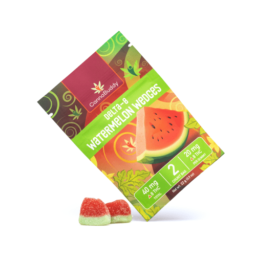 CannaBuddy Delta-8 Watermelon Wedges (40 mg Total Delta-8-THC) - Combo