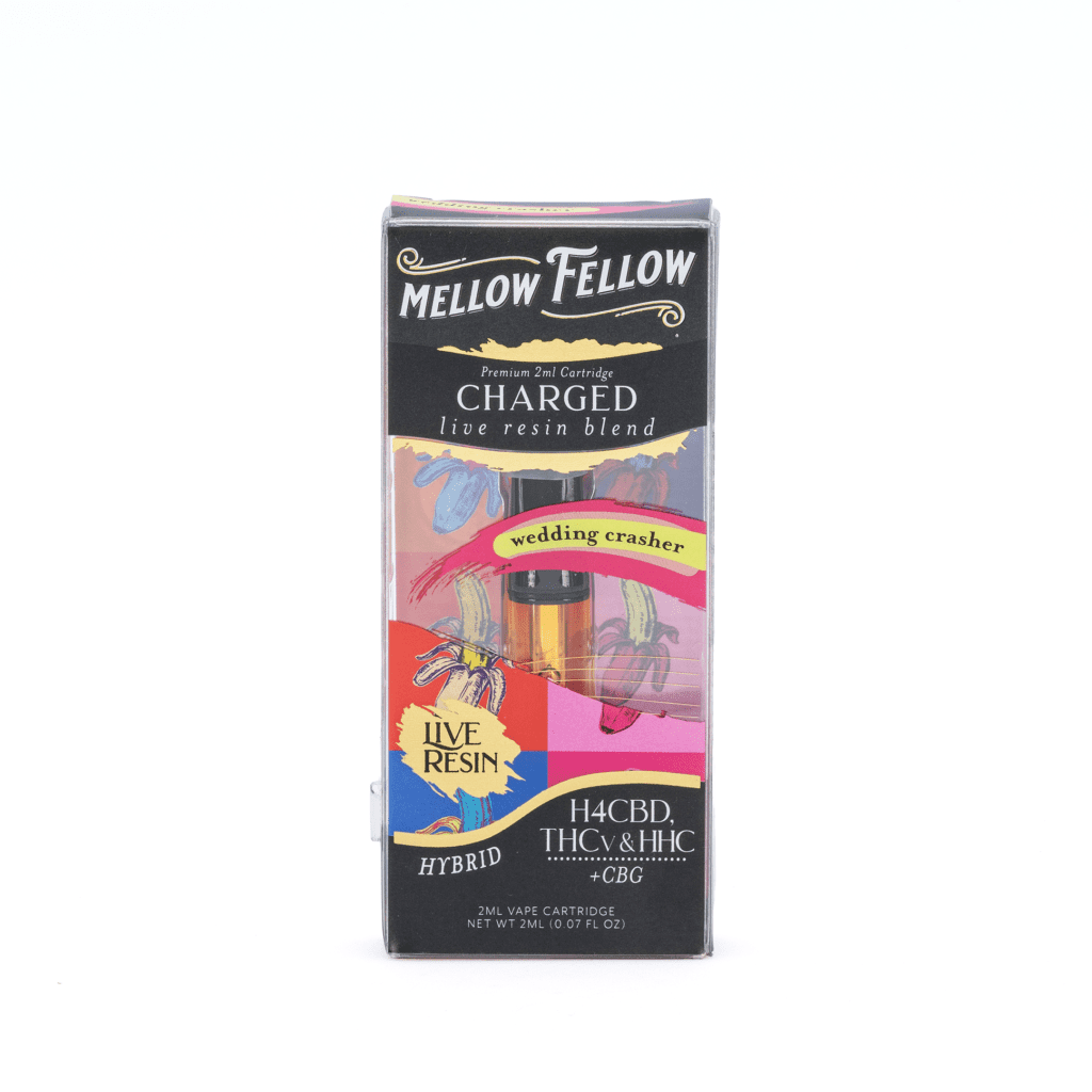 Shop Mellow Fellow Charged Blend Live Resin Vape Cartridge - Wedding ...