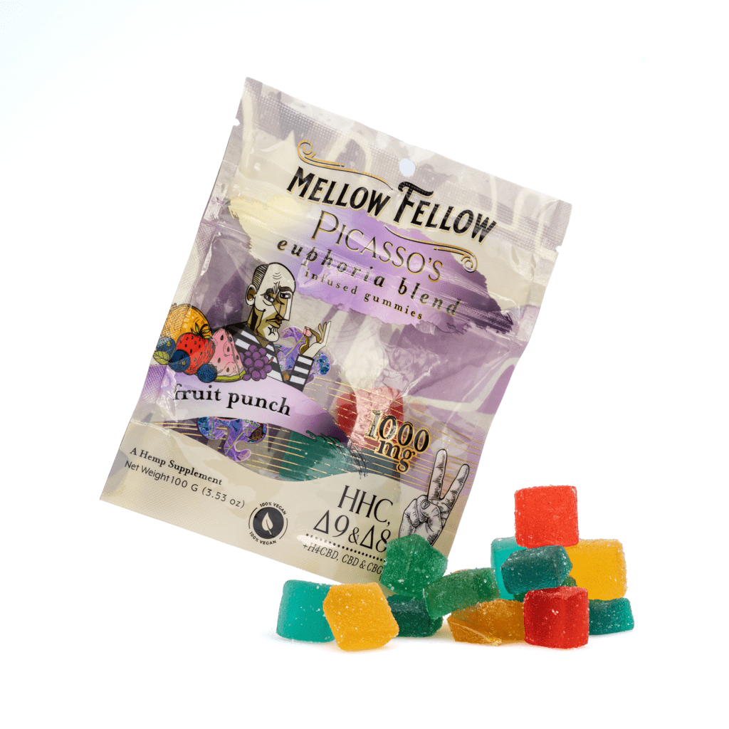 Mellow Fellow Euphoria Blend Gummies – Fruit Punch | CannaBuddy