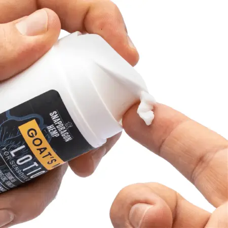 Snapdragon Delta 8 THC Goat's Milk Lotion (800 mg Total Cannabinoids) - Image 4