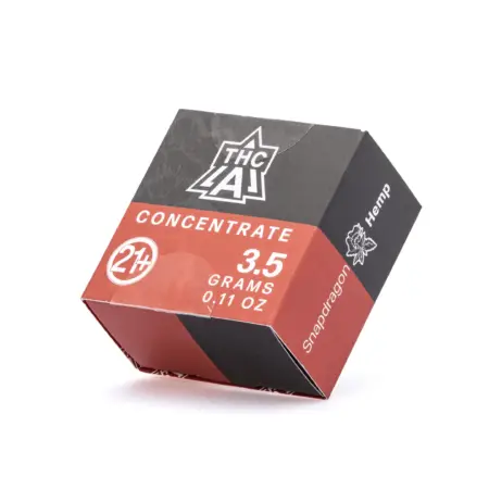 Snapdragon THCa Live Resin Badder - Grease Monkey (3.5 grams THCa) - Box Front