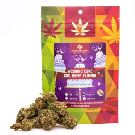 CBD Flower - Wedding Cake - 14g