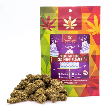 CBD Flower - Wedding Cake - 28g