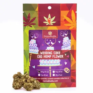 CBD Flower - Wedding Cake - 3.5g