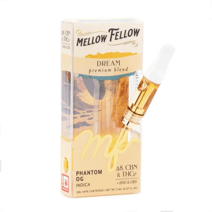 Mellow Fellow Dream Blend Vape Cartridge - Phantom OG - combo