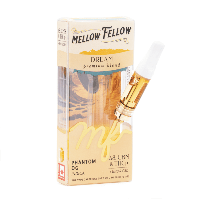 Mellow Fellow Dali's Dream Blend Vape Cartridge - Phantom OG - combo