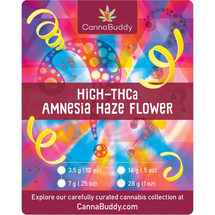 High-THCa Flower - Amnesia Haze -Label
