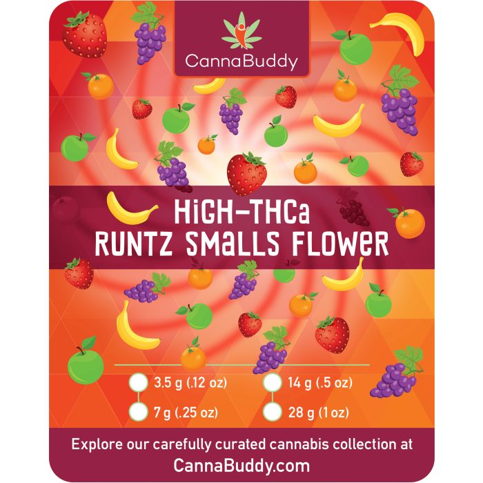 High-THCa Flower - Runtz Smalls - Label