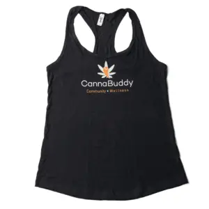 CannaBuddy Tank Top - Women's - Black - Front
