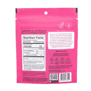 Haygood Delta 9 Live Rosin Gummies - Elderberry - Bag Back