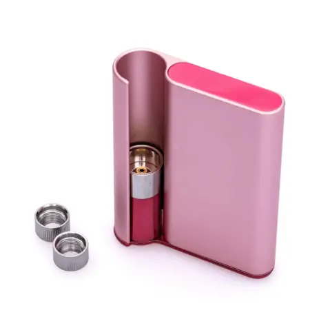 CCELL Palm Vape Battery - Rose Gold with Pink Frame - Detail