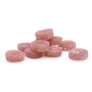 PharmaTHC Euphoria Blend Gummies - Raspberry Lemonade (2000 mg Total Cannabinoids) - Pile