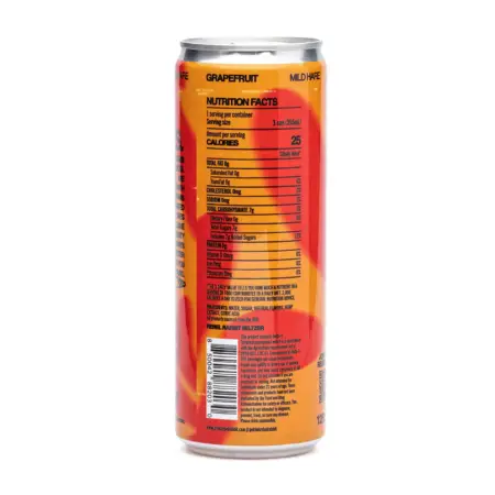 Rebel Rabbit Mild Hare Delta 9 Seltzer 4 Pack - Grapefruit (20 mg Total Delta 9 THC) - Can Back