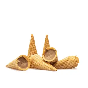 Baked Bags Delta 9 THC Coned - Milk Chocolate (150 mg Total Delta 9 THC) - Pile