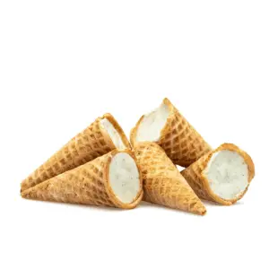 Baked Bags Delta 9 THC Coned - Mint Chip (150 mg Total Delta 9 THC) - Pile