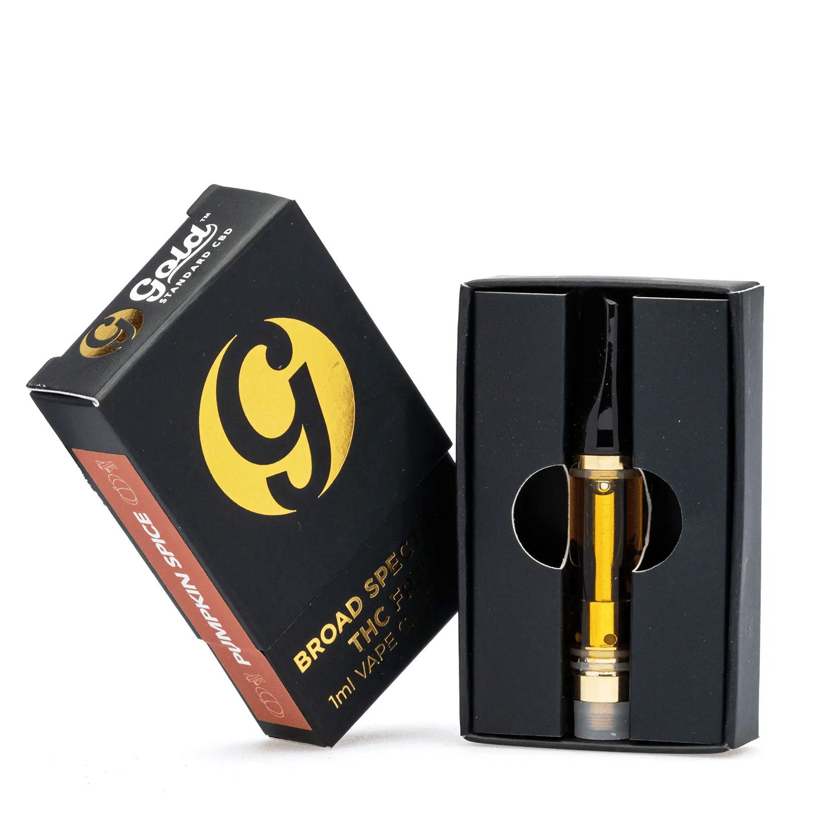 Gold Standard CBD Vape Cartridge - Pumpkin Spice (450 mg) - Combo