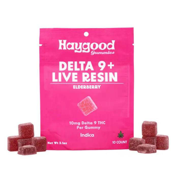 Haygood Delta 9 Live Resin Gummies - Elderberry (200 mg Total Delta 9 THC) - combo