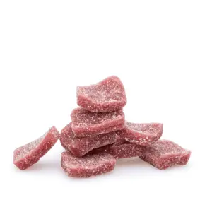 Wyld Delta 9 THC Playful Hybrid Gummies - Huckleberry - 10 Count (100 mg Delta 9 THC Total) - Pile