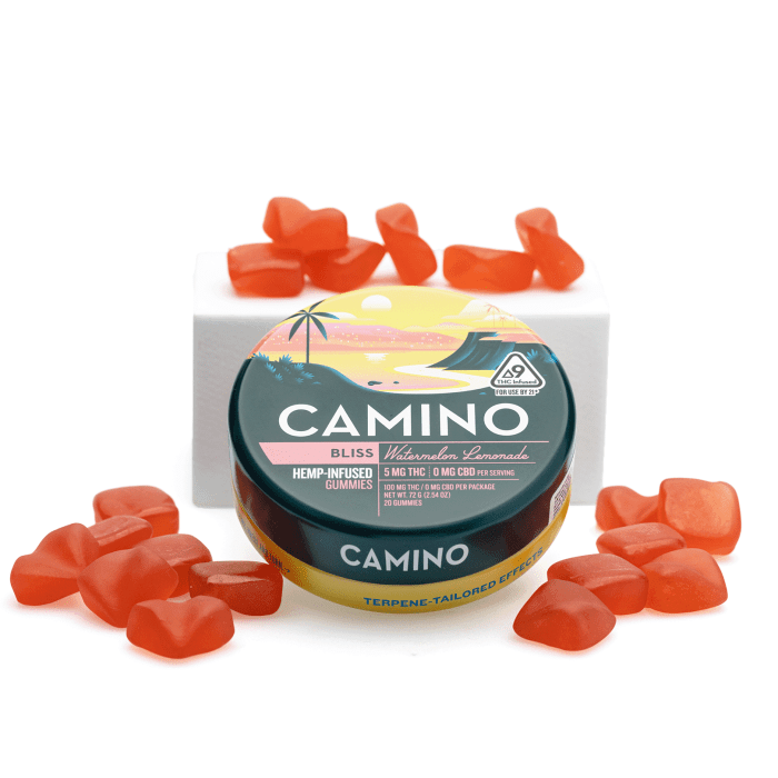Camino Delta 9 Bliss Gummies - Watermelon Lemonade (100 mg Delta 9 THC Total) - Combo