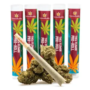 THCa Flower Pre-Roll Jokerz Candy - Product with Tube