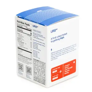 Urb Boarding Skybites - Tropical Breeze (1950 mg Total Cannabinoids) - Box Back