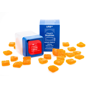 Urb Delta 8 THC and Delta 9 THC Cloud 9 Skybites - Fruity Cereal (90 mg Delta 8 THC + 10 mg Delta 9 THC Total) - Combo