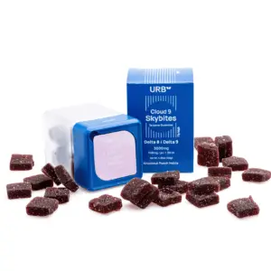 Urb Delta 8 THC and Delta 9 THC Cloud 9 Skybites - Knockout Punch (90 mg Delta 8 THC + 10 mg Delta 9 THC Total) - Combo