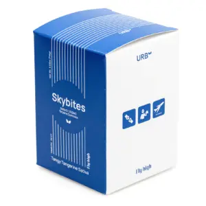 Urb Delta 9 THC Take Off Skybites - Tangy Tangerine (300 mg Total Delta 9 THC) - Box Front