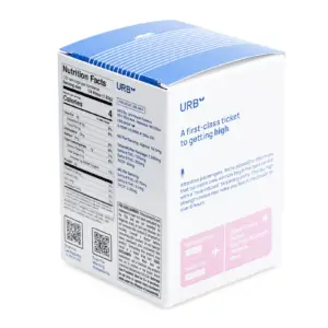 Urb Red Eye Skybites - Black Cherry (7500 mg Total Cannabinoids) - Box Back