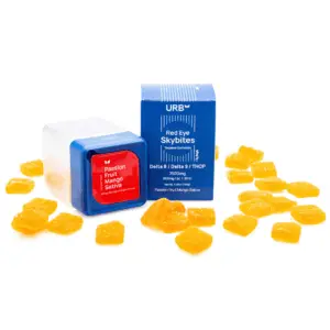 Urb Red Eye Skybites - Passion Fruit Mango (7500 mg Total Cannabinoids) - Combo
