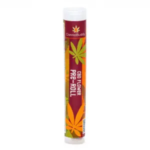 CBD Flower Pre-Roll Cakeberry Brûlée - tube front