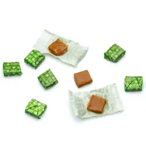Cheeba Chews Delta 9 and CBC and CBD Salted Caramel Chews - Joint Relief (50 mg Total Cannabinoids) - Pile