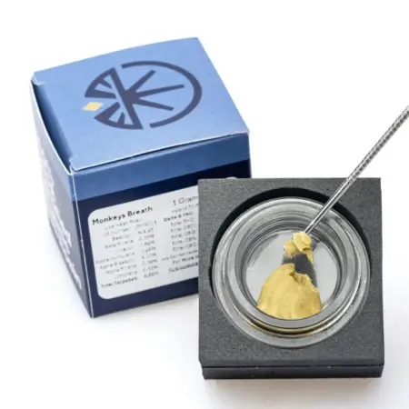 Pure Roots Botanicals THCa Live Rosin Concentrate - Monkey Breath (1 gram) - Product