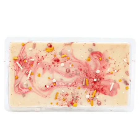 DeVINE Naturals Delta 8 and Delta 9 THC Cannabis Confections Chocolate Bar - Wedding Cake - product