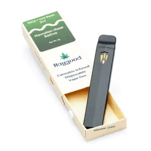 Haygood THCa and Live Resin Disposable Vape - Hawaiian Haze Sativa (2 gram) - combo