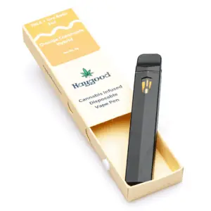 Haygood THCa and Live Resin Disposable Vape - Orange Creamsicle Hybrid (2 gram) - combo