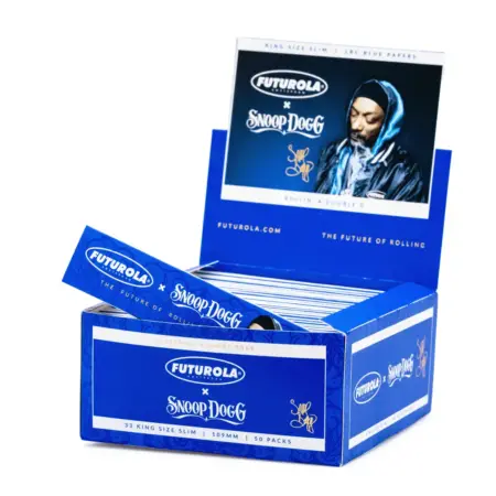 Futurola X Snoop Dogg Papers - commercial box