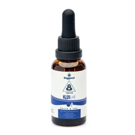 Haygood Delta 8 Tincture - Blue Lavender - bottle front