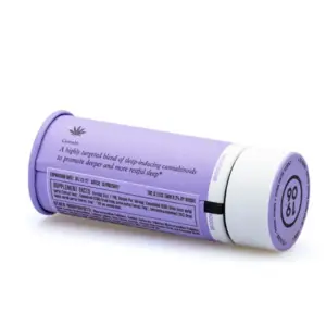 1906 Delta 9 THC, CBD, and CBN Drops - Sleep - Bottle Back