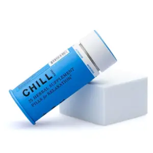 1906 Delta 9 THC and CBD Drops - Chill - Bottle Front