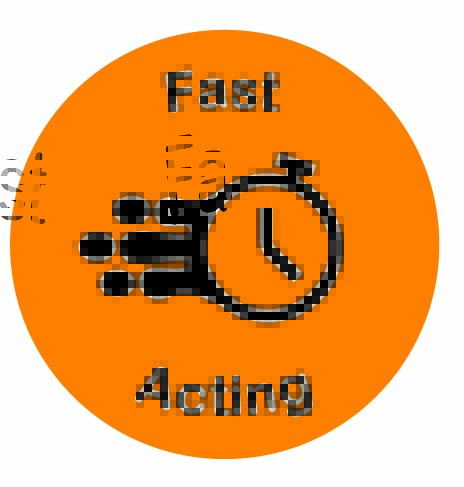 Icon indicating Fast Acting