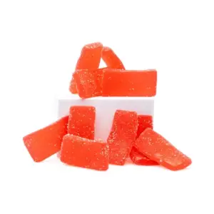 Chewbies Delta 9 THC Gummies - Strawberry Chill Indica - pile
