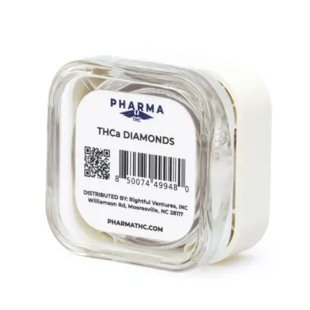 PharmaTHC THCa Diamonds jar back