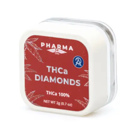 PharmaTHC THCa Diamonds jar front