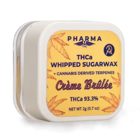 PharmaTHC THCa Whipped Sugar Wax - Creme Brule front