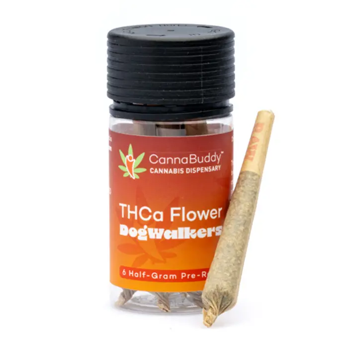 THCa Flower Dogwalker Pre-Rolls Jealousy jar