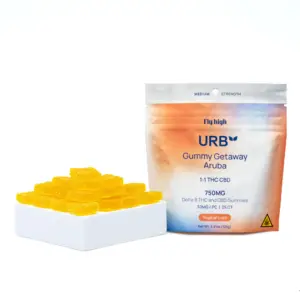 Urb Delta 9 and CBD Gummies - Tropical Lush combo
