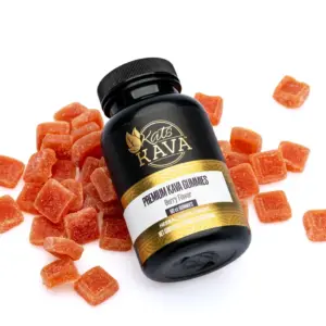 Kats Botanicals Premium Kava Gummies Berry - 60 Count