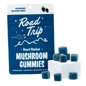 Road Trip Desert Stardust Mushroom Gummies - Blue Raspberry